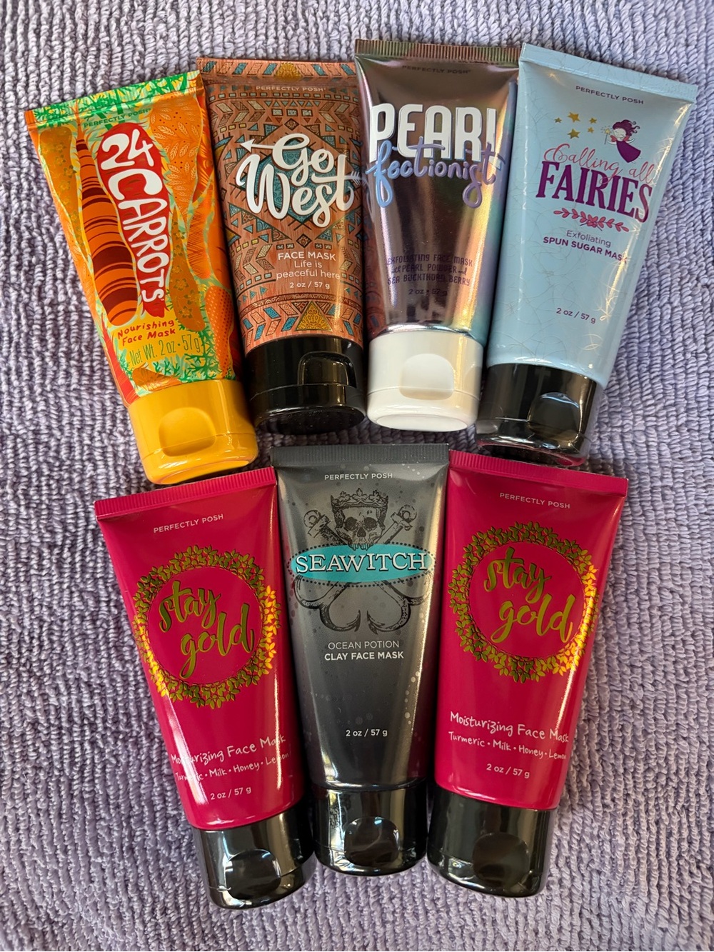 Perfectly Posh Face Mask Set - Discont’d some time ago; All Sealed